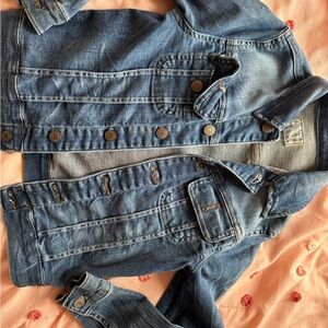 Polo by Ralph Lauren Classic Blue Girls Denim Jacket size small (6)